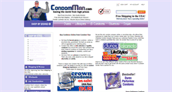 Desktop Screenshot of condomman.com